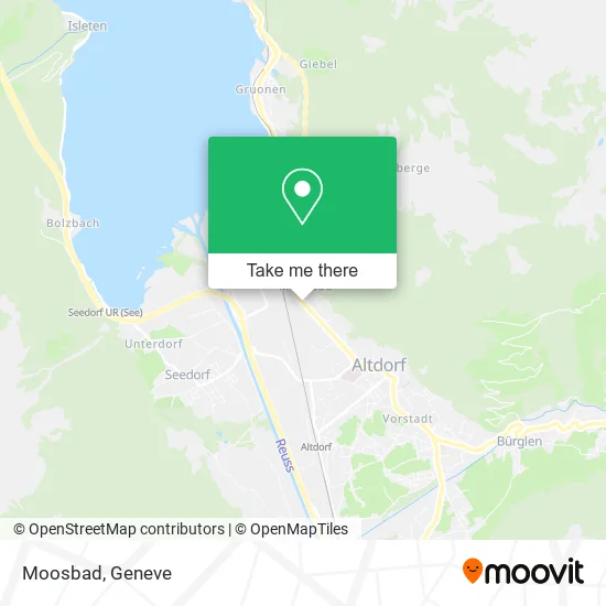 Moosbad map