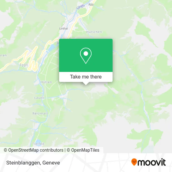 Steinblanggen map