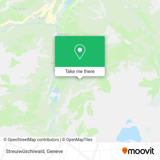 Streuiwüschiwald map