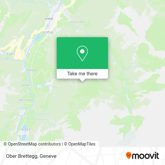 Ober Brettegg map