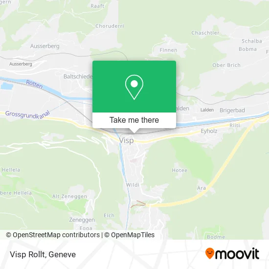 Visp Rollt plan