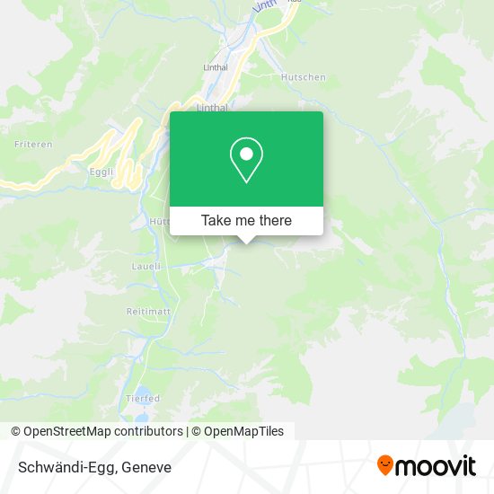 Schwändi-Egg map