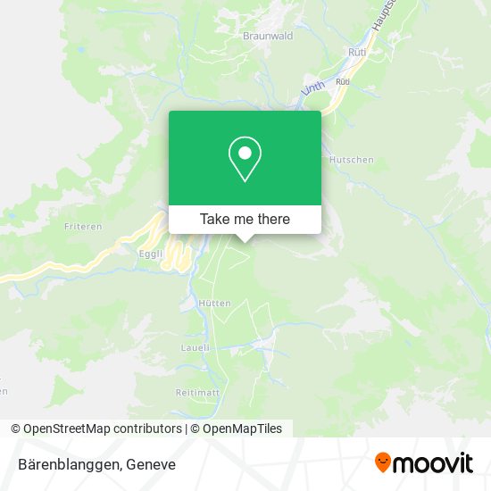 Bärenblanggen map