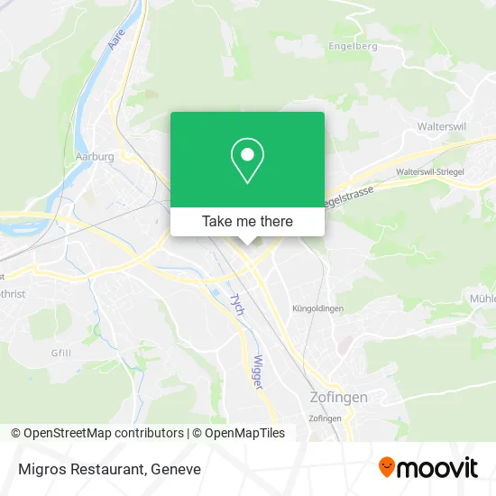 Migros Restaurant map