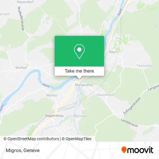 Migros map