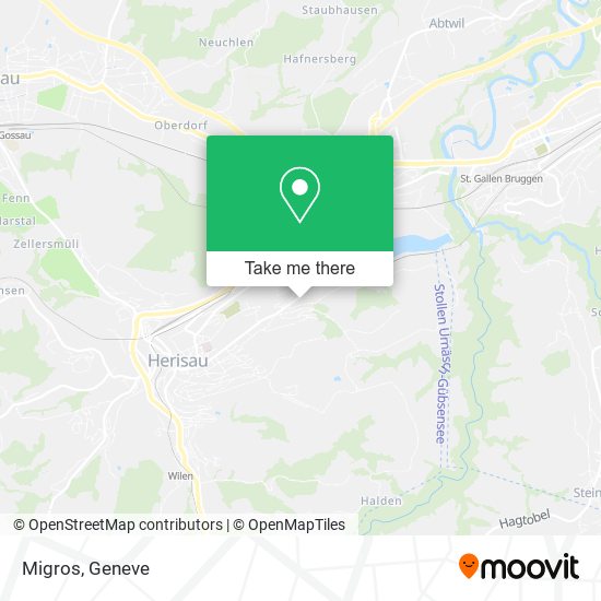 Migros map