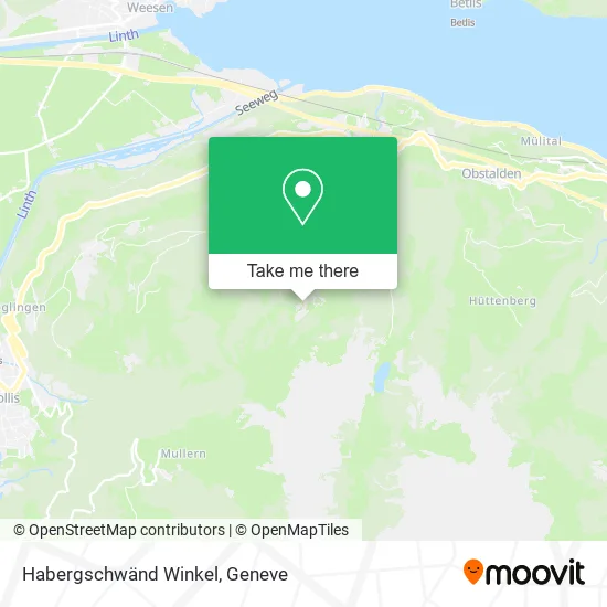 Habergschwänd Winkel map