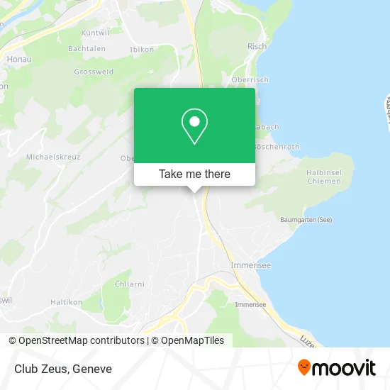 Club Zeus map