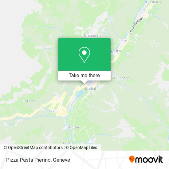 Pizza Pasta Pierino map