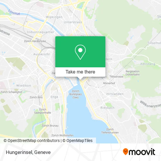 Hungerinsel map