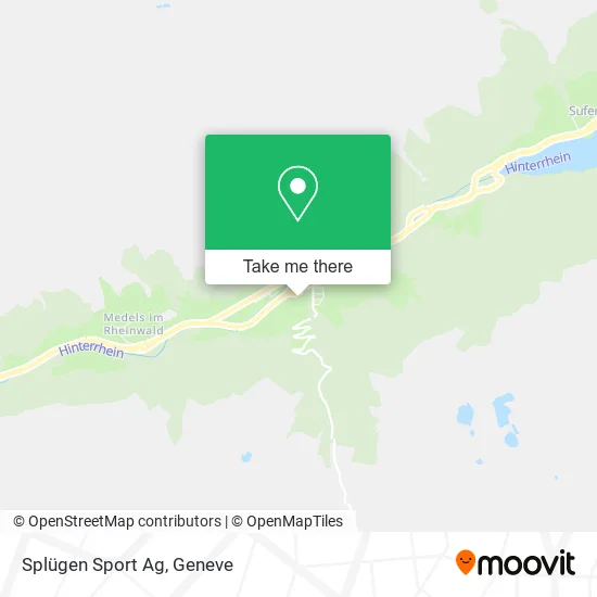 Splügen Sport Ag map