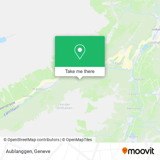 Aublanggen map