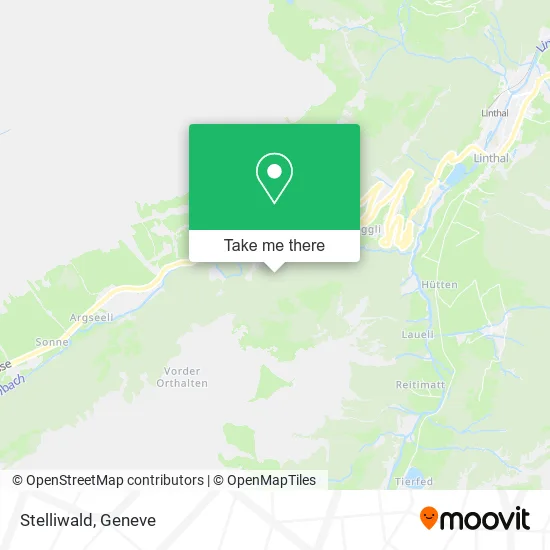 Stelliwald map