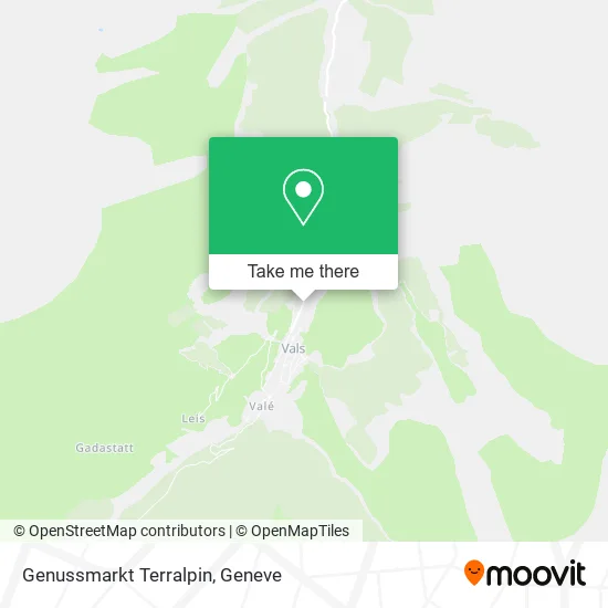 Genussmarkt Terralpin map