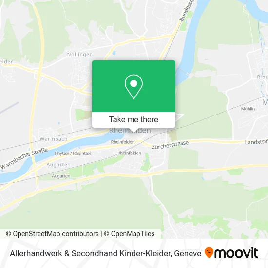 Allerhandwerk & Secondhand Kinder-Kleider map