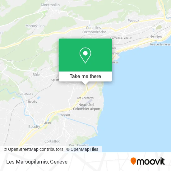 Les Marsupilamis map