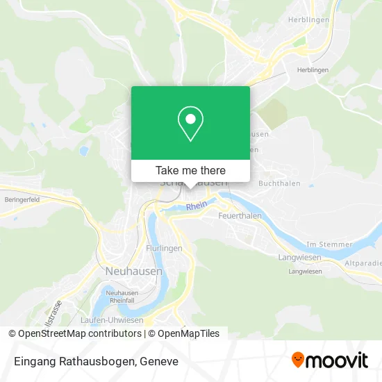 Eingang Rathausbogen map