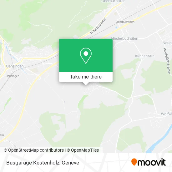 Busgarage Kestenholz map