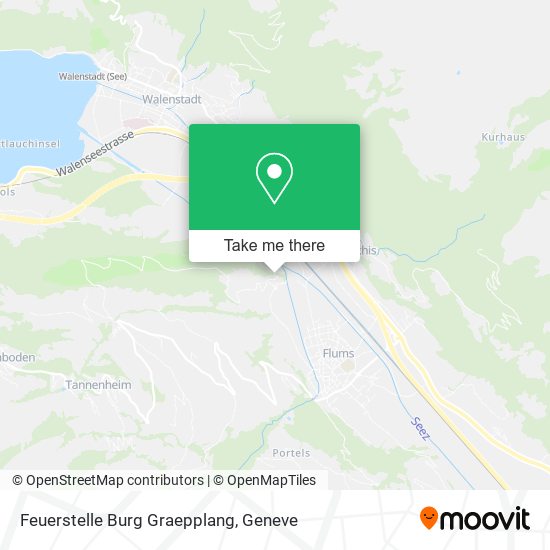Feuerstelle Burg Graepplang map