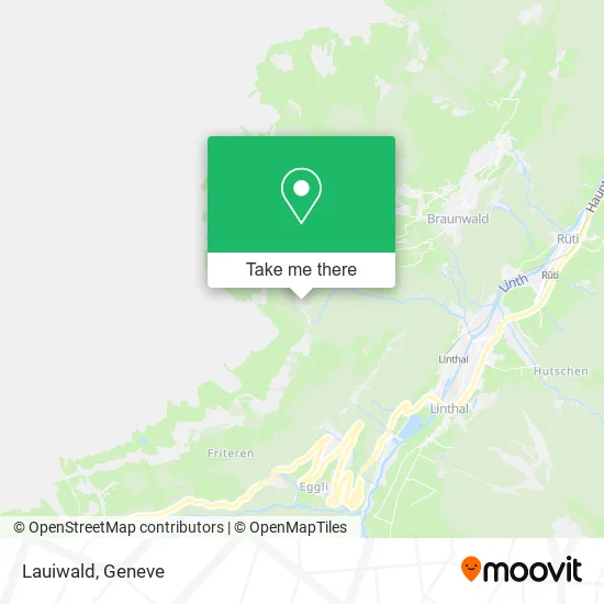 Lauiwald map