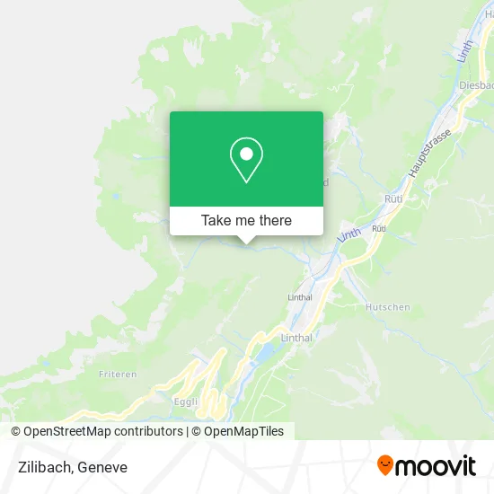 Zilibach map