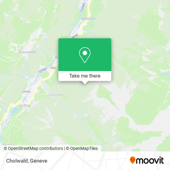 Cholwald map
