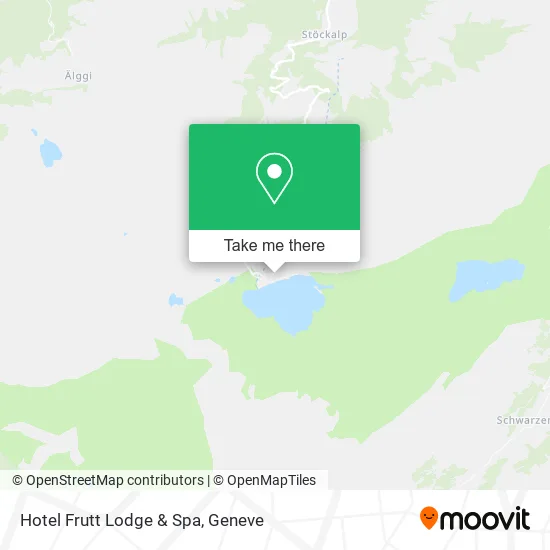 Hotel Frutt Lodge & Spa map