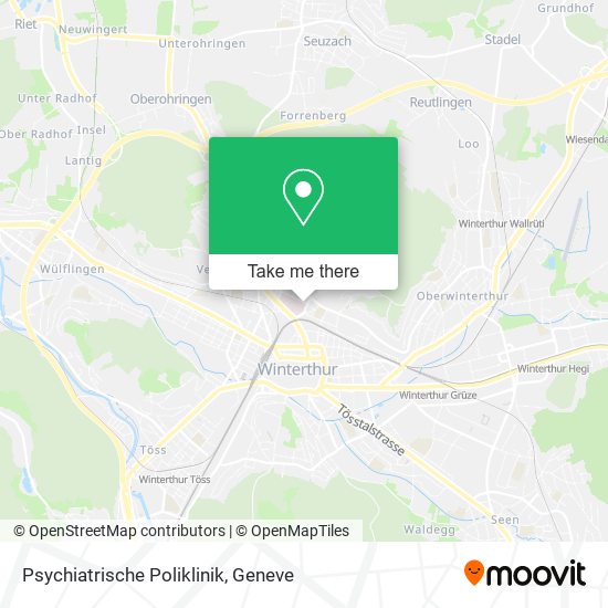Psychiatrische Poliklinik map