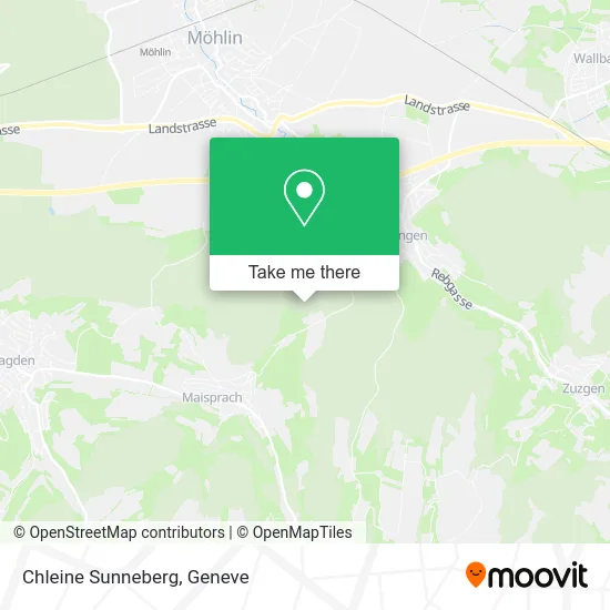 Chleine Sunneberg map