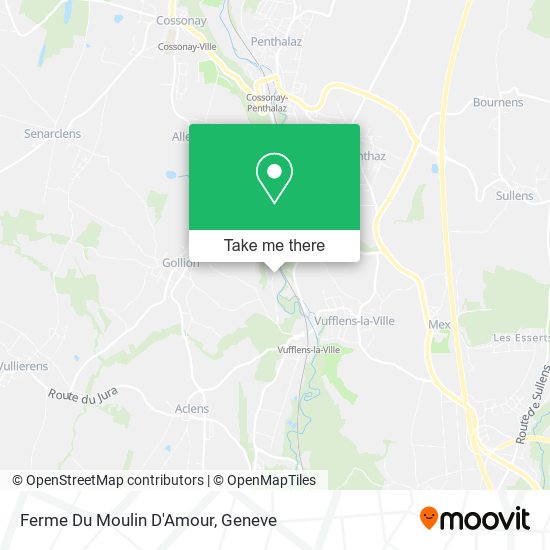 Ferme Du Moulin D'Amour map