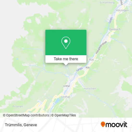 Trümmlis map
