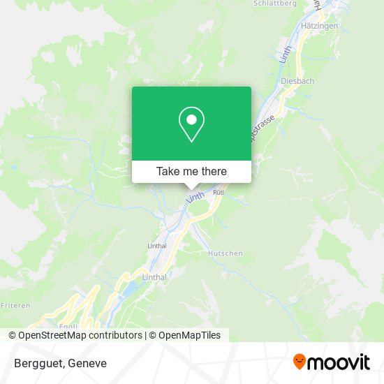 Bergguet map