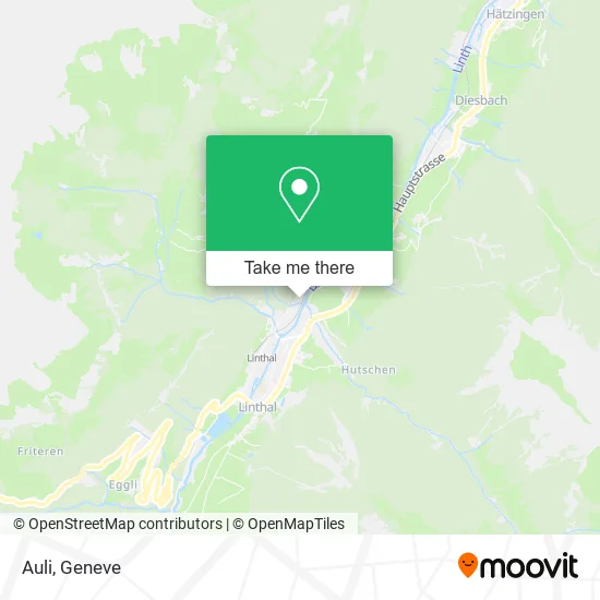 Auli map