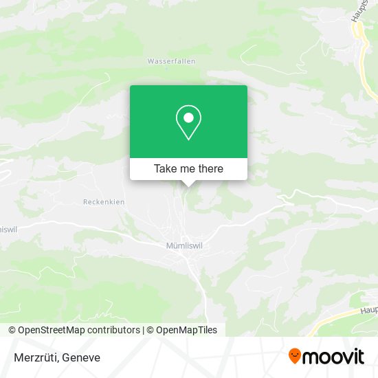 Merzrüti map