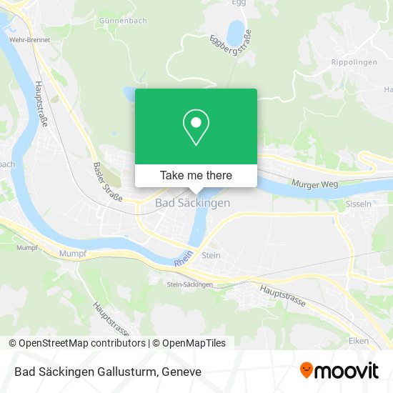 Bad Säckingen Gallusturm map
