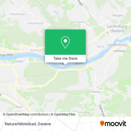 Naturerlebnisbad map