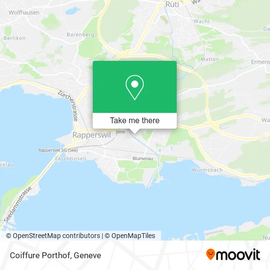 Coiffure Porthof map