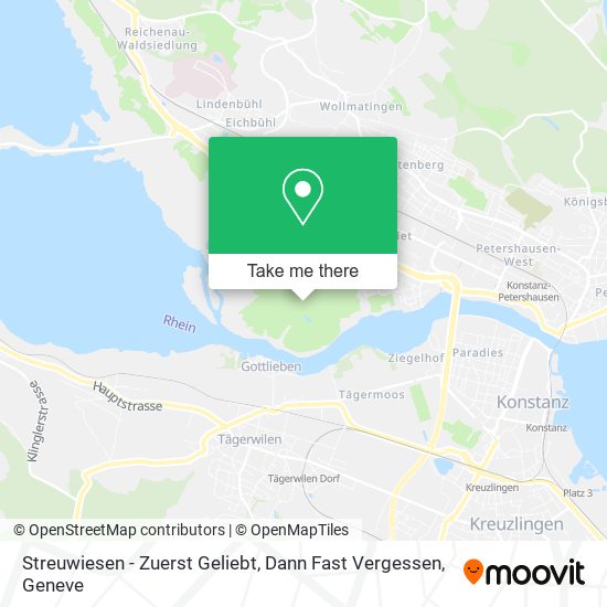 Streuwiesen - Zuerst Geliebt, Dann Fast Vergessen map
