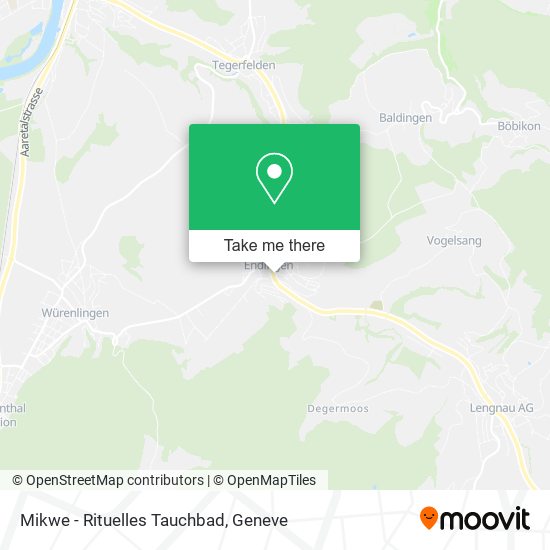 Mikwe - Rituelles Tauchbad map