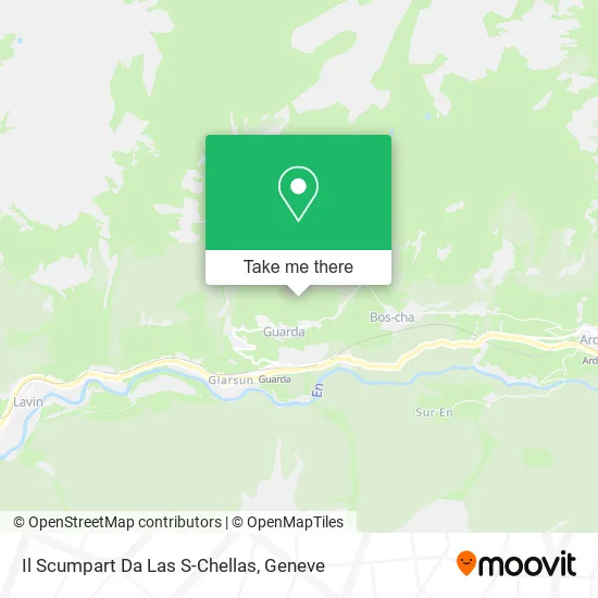 Il Scumpart Da Las S-Chellas map