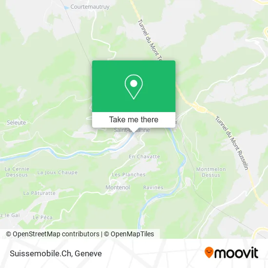 Suissemobile.Ch map
