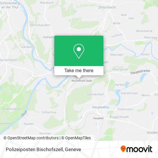 Polizeiposten Bischofszell map