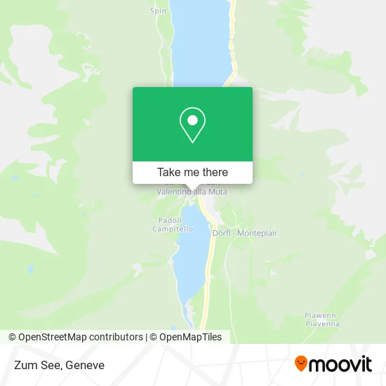 Zum See map