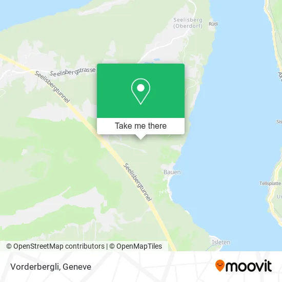 Vorderbergli map