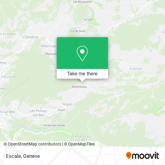 Escale map