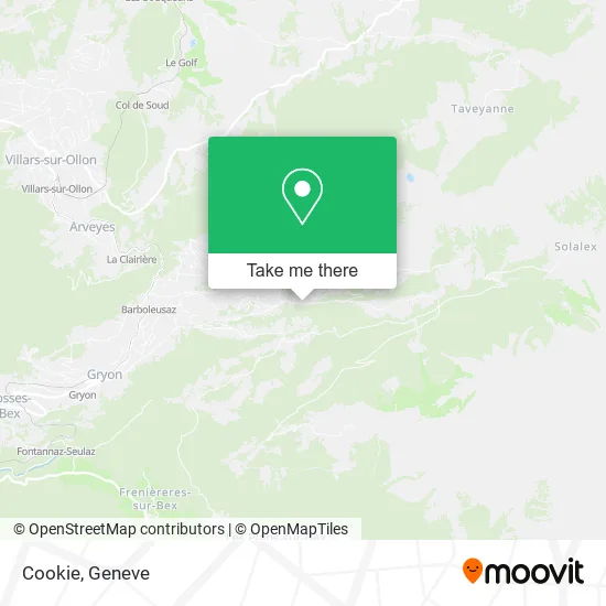 Cookie map