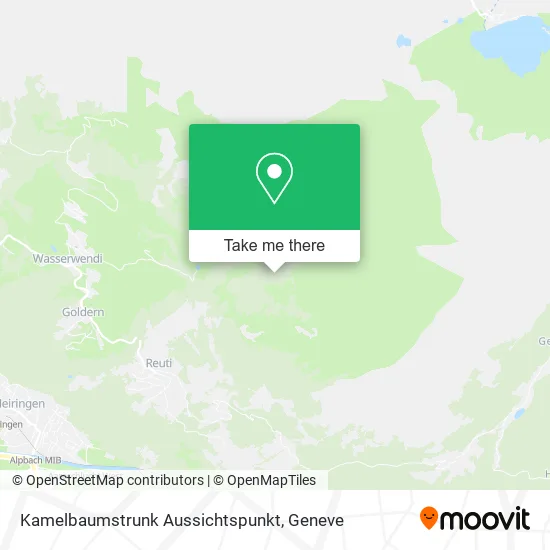 Kamelbaumstrunk Aussichtspunkt map