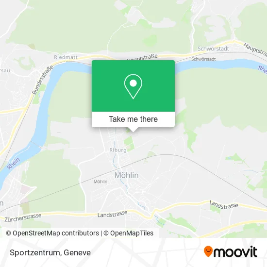 Sportzentrum map