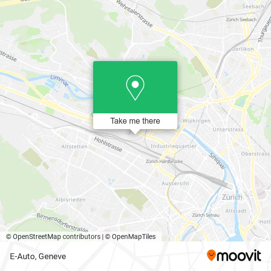E-Auto map