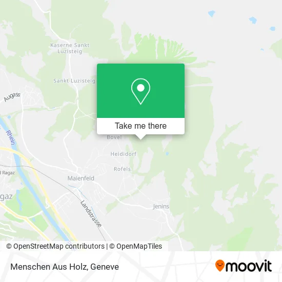 Menschen Aus Holz map